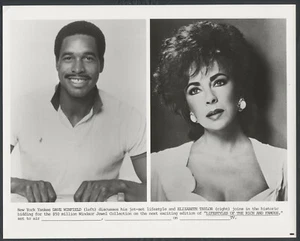 Estilos de vida de los ricos y famosos 87 Dave Winfield Elizabeth Taylor - Imagen 1 de 1