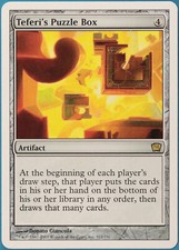 Teferi's Puzzle Box 9th Edition NM Artifact Rare MTG CARD (ID# 241448) ABUGames