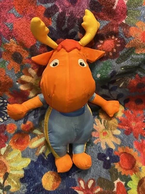 "Felpa de nailon Fisher Price Mattel Backyardigans Moose Tyron 2005 de 10""" Foto 1 de 4