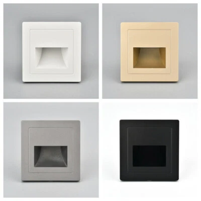 Light Lighting LED Stair Wall Stair Warm Light Staircase UK Night White Recessed - Image 1 of 4