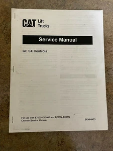 Cat Lift Trucks GE SX Controls Service Manual  - Picture 1 of 5