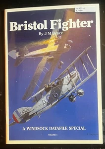 Bristol Fighter WINDSOCK DATAFILE SPECIAL V1 RARE PLANS CLOSEUPS SIDEVIEWS - Picture 1 of 8