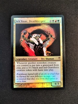 Sek'Kuar, Deathkeeper (Coldsnap) - Foil - Magic MTG - Image 1 of 4