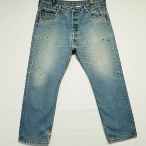 Vintage Levi's 501xx 40x32 (Actual 37x28.) Shrink To Fit Button Fly Men's Jeans - Picture 1 of 12