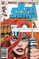 RED SONJA SHE-DEVIL WITH A SWORD #1 FIRST ISSUE! BRONZE AGE MARVEL COMICS 1983!