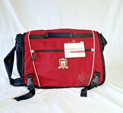 Bolso de nailon vintage Roots Messenger para portátil Foto 1 de 4