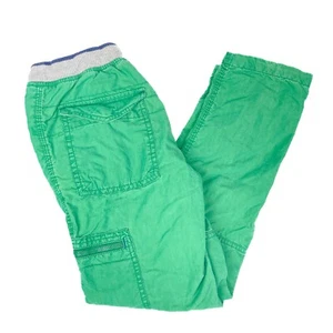 Mini Boden Boys Green Lined Cargo Pants Size 11 Years - Picture 1 of 12