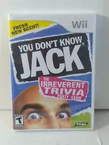 You Don't Know Jack Nintendo Wii The Irreverent Trivia Party Game Brand NEW FUN - Picture 1 of 10