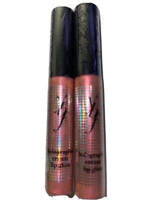 ЛОТ ИЗ 2 голографических кремовых блесков для губ Your Best Friend YBF НОВЫЕ призматические ЗАПЕЧАТАННЫЕ - Изображение 1 из 3