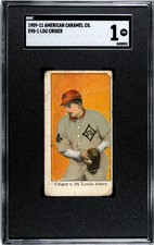 1911 E90-1 American Caramel Co. Lou Criger Pitching SGC 1