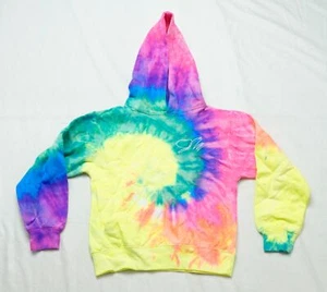 Jake Paul Unisex Kid's Long Sleeve Tie Dye Hoodie LV5 Multicolor Size XS - Picture 1 of 4