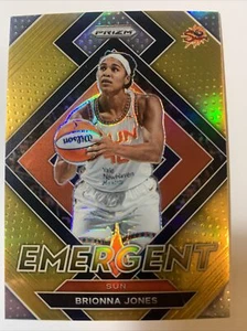 2022 Prizm WNBA Emergent Gold #7 Brionna Jones 5/10 Sun - Picture 1 of 6