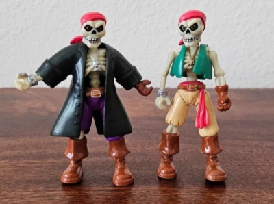 Disney Pirata Esqueletos Tipo 4 Peter Pan Disney Héroes Famosa Figuras Ultra Raras Foto 1 de 4