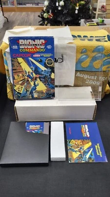 CIB BIONIC COMMANDO NINTENDO NES VIDEO GAME COMPLETE IN BOX W/ PROTECTOR CASE - Image 1 of 4