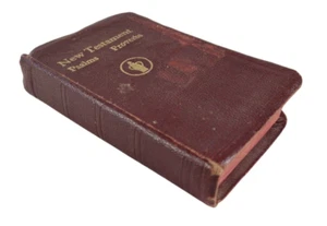 VTG 1941 New Testament Psalms Proverbs Gideons Pocket Bible w/ Family History - Picture 1 of 8