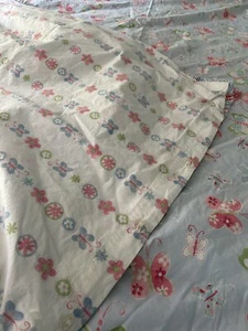Pottery Barn Kids blau rosa grün Schmetterlinge Wende Bettbezug Full Queen - Bild 1 von 11