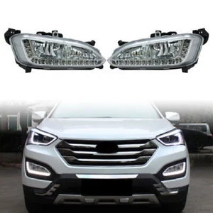 LED-Tagfahrlicht DRL für Hyundai Santa Fe/IX45 2013-2015 - Picture 1 of 12