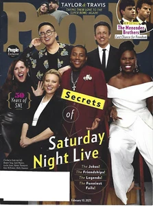 People Magazine February 10th 2025  Secrets of Saturday Night Live - Picture 1 of 1
