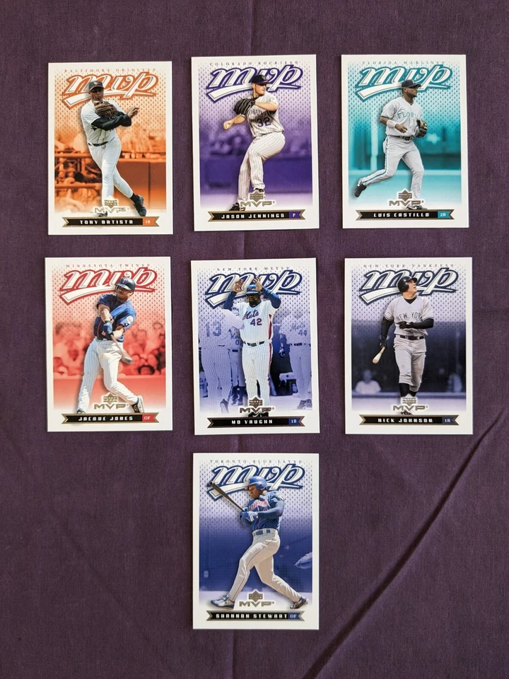 2003 Upper Deck MVP Baseball - - - Pick A Card - - - Complete a Set - Image 1 of 1