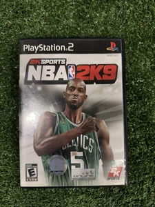 NBA 2K9 PS2 PlayStation 2 AD Complete CIB - Picture 1 of 2