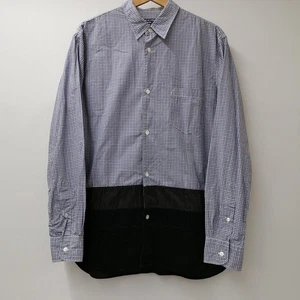 COMME DES GARCONS Patchwork Check Shirt Size M - Picture 1 of 9