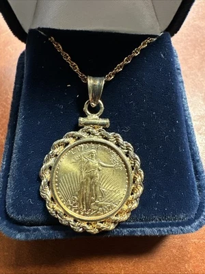 2014 - W Gold Eagle - 1/10oz 5$ - Image 1 of 4