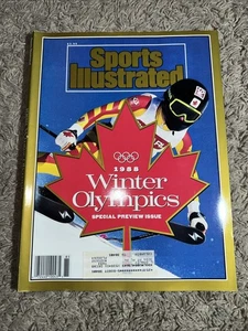 Sports Illustrated Magazine 1988 Winter Olympics Special Preview Issue - Picture 1 of 6