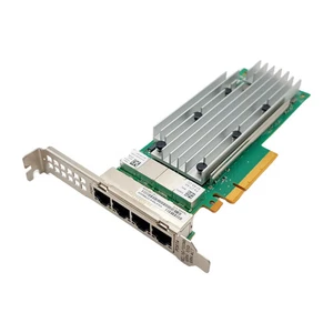 Dell (33M0K) Qlogic QL41164HFRJ Quad Port - RJ-45 10G FH PCIe-3.0x8 (033M0K) CNA - Picture 1 of 2