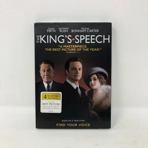 The King's Speech (DVD, 2011) New Sealed Colin Firth Helena Bonham Carter - Imagen 1 de 8