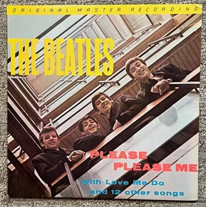 BEATLES Mobile Fidelity PLEASE PLEASE ME Original Master Recording MOFI 1-101 - Picture 1 of 9
