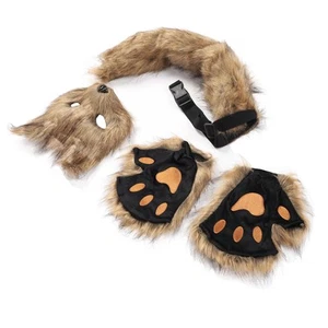 Cosplay Fox Tail Set Costume Accessories Fox Tail Cosplay Set For Parties HOT - Picture 1 of 22