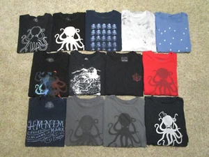 HMNIM Hi My Name is Mark Hoppus Blink-182 Octopus Band Shirt Lot x13 Size Large - Picture 1 of 13