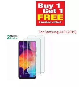 Protector de pantalla de vidrio de gorila templado de protección dura para Samsung Galaxy A10 9H - Imagen 1 de 1