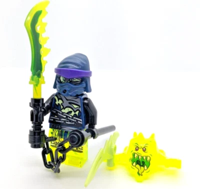 (Lot of 2) Chain Master Wrayth & Skreemer minifigure LEGO Ninjago 70730 (njo178) - Image 1 of 4