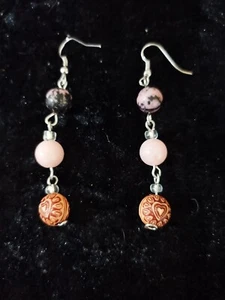 Heart Drop Earrings - Picture 1 of 1