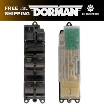For 1991-1994 Toyota Land Cruiser Dorman Door Window Switch Front Left 1992 1993 - Image 1 of 4