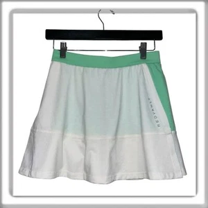 Redvanly Decatur Pull On Skort weiß grün Golf Tennis Pickleball Größe Small - Bild 1 von 10