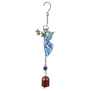 1pc Angel Wind Chime Yard Garden Decor Balcony Hanging Wind Chimes Pendant - Picture 1 of 12