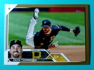 2023 TOPPS BASEBALL *** Zach Thompson: Gold *** #2 0059/2023 - Picture 1 of 2