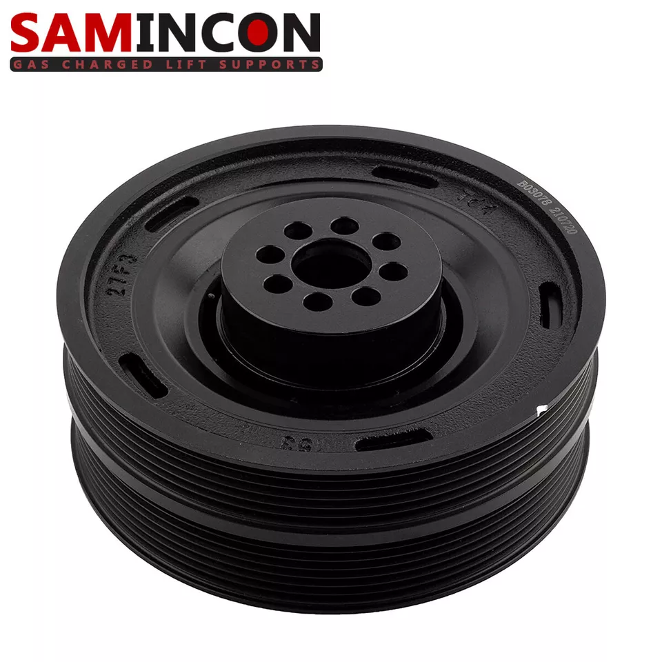 Harmonic Balancer Crankshaft Pulley for Audi A6 A7 A8 Quattro Q5 Q7 VW Touareg - Image 1 of 4