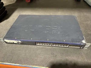 Juniper EX2200-24P-4G PoE 24-Port 10/100/1000 4x SFP Ethernet Switch - Picture 1 of 8