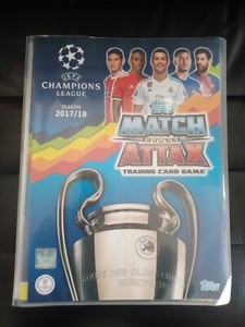 2017/18 Topps UEFA Champions League Match Attax Full Set