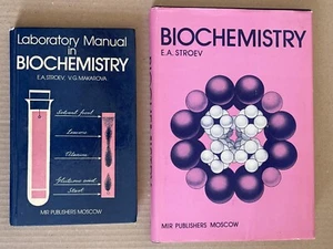 E.A. Stroev - Biochemistry + Laboratory manual in Biochemistry - Mir Moscow 1986 - Picture 1 of 19