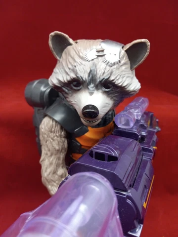 Marvel Guardians of The Galaxy Big Blastin' Rocket Raccoon Figure Cover