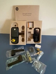 Cerradura y palanca con llave Yale YRL226-CBA-OBP Assure - Juego de cerraduras de bronce frotado con aceite - Imagen 1 de 4