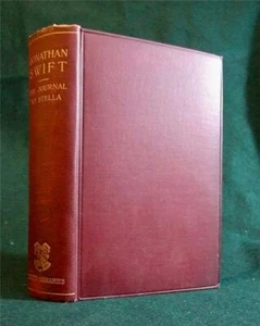 Jonathan Swift, Journal to Stella, 1710-1713, 1897 edition, facsimile letter - Bild 1 von 9