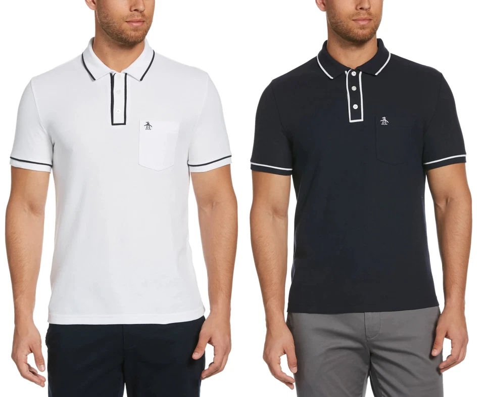 Original Penguin Polo en Piqué 'Earl' pour Homme - Photo 1/2