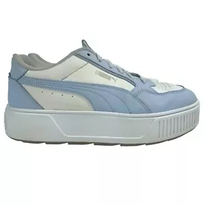 Puma Karmen Rebelle Platform Court Sneaker Blu Taglia 9.5 Pristine-Lucite-Granola - Foto 1 di 18