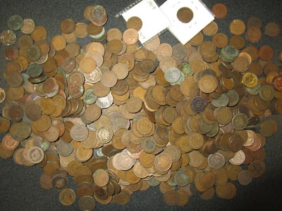 Indian Head Penny Lot 25 coins 1800's+1900's - Image 1 of 3