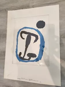Vintage Joan Miró ""Derrière le Miroir"" 1956 Original Lithographie Kunstdruck Miro - Bild 1 von 4